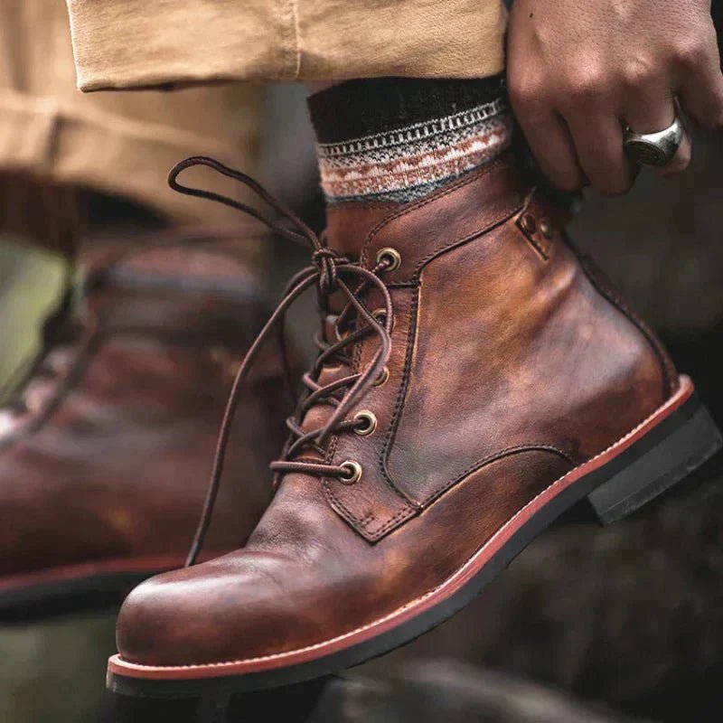 Gianni | Stylish Men Vintage Boots - LXNDON