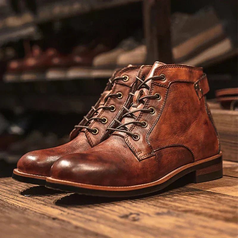 Gianni | Stylish Men Vintage Boots - LXNDON