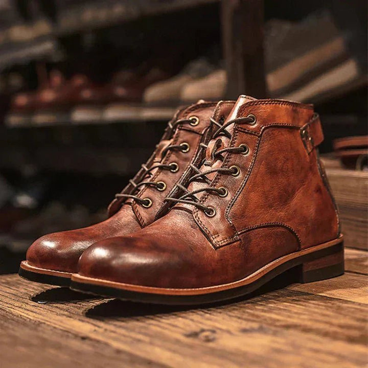 Gianni | Stylish Men Vintage Boots - LXNDON