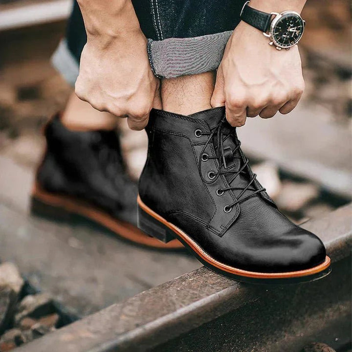 Gianni | Stylish Men Vintage Boots - LXNDON