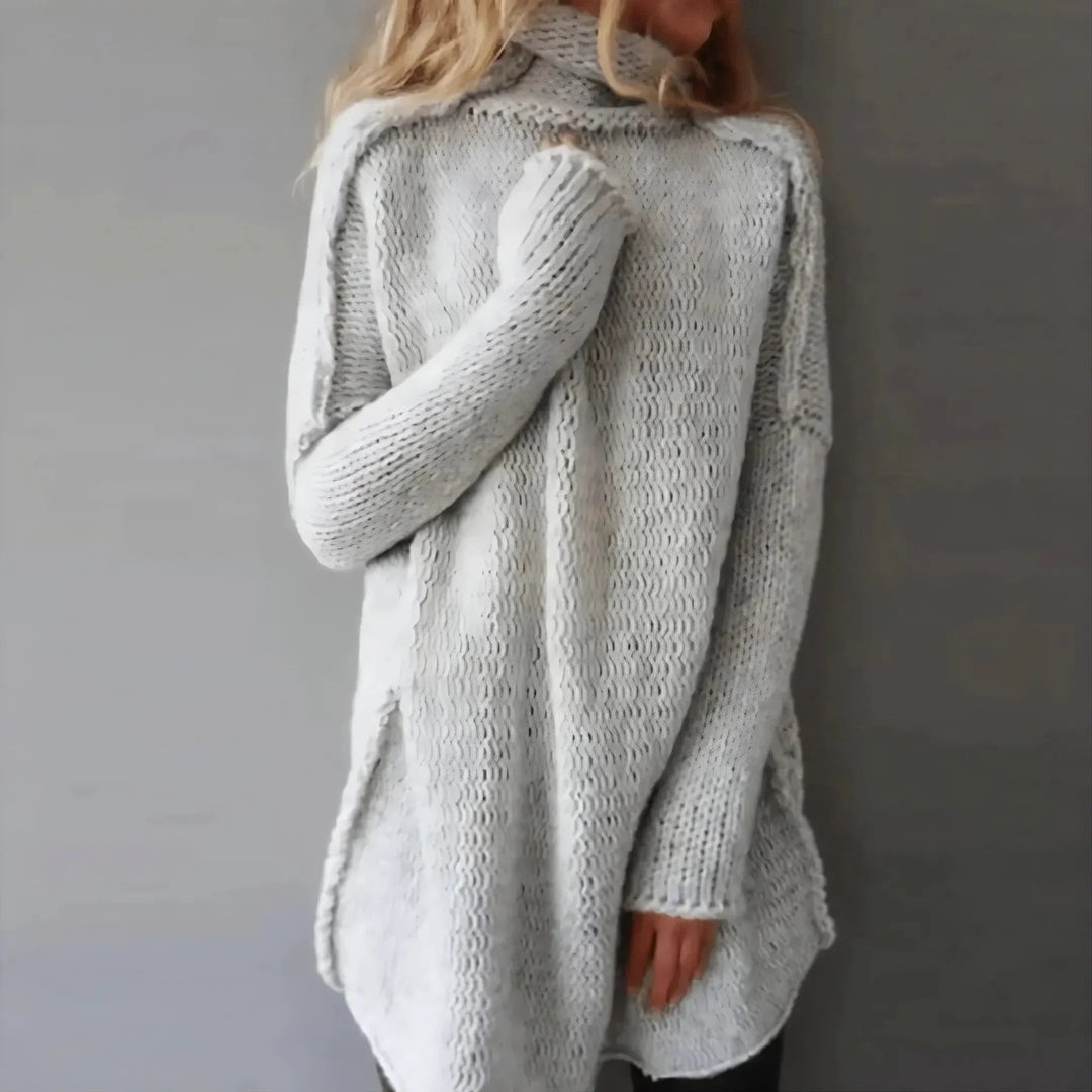 Grace | Hand - Knitted Oversized Sweater - LXNDON