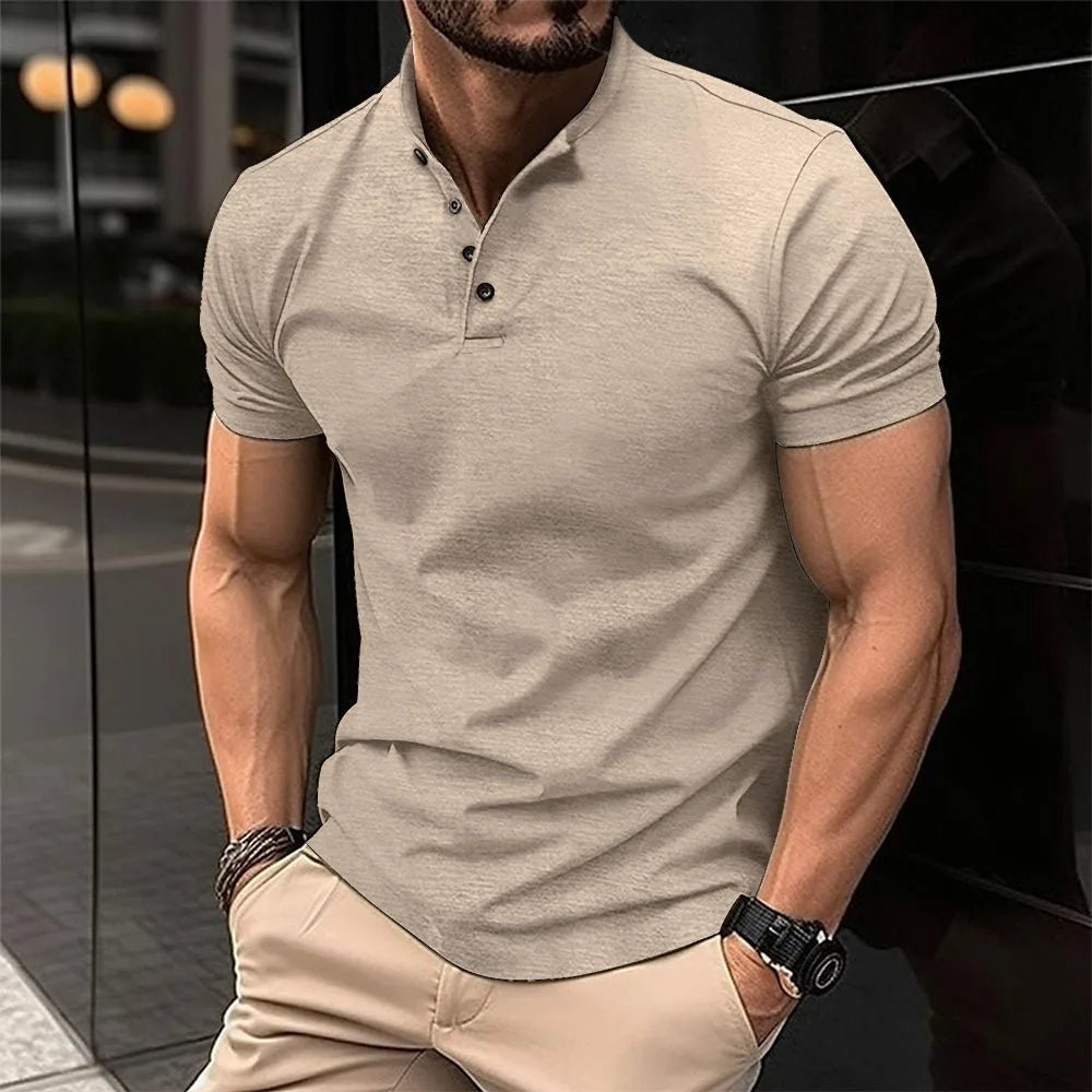 High Quality V - neck Men's T-shirt - LXNDON