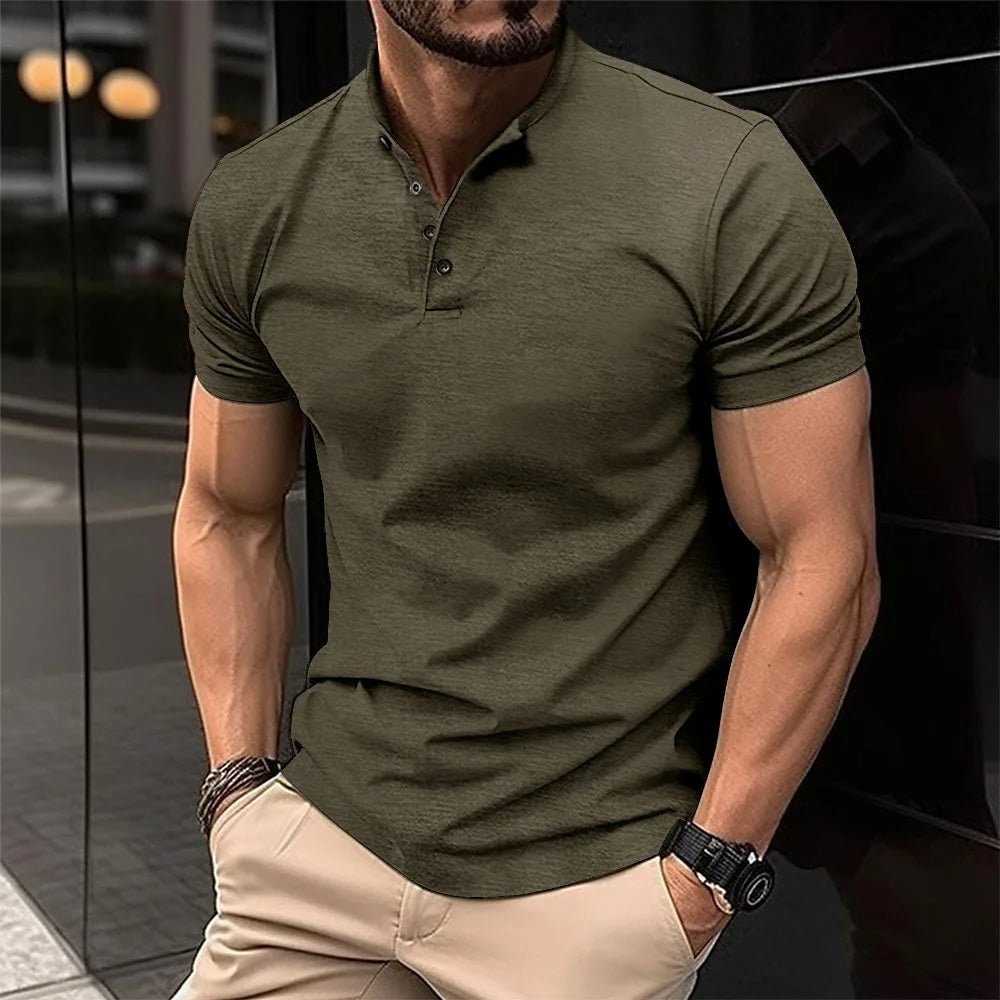 High Quality V - neck Men's T-shirt - LXNDON