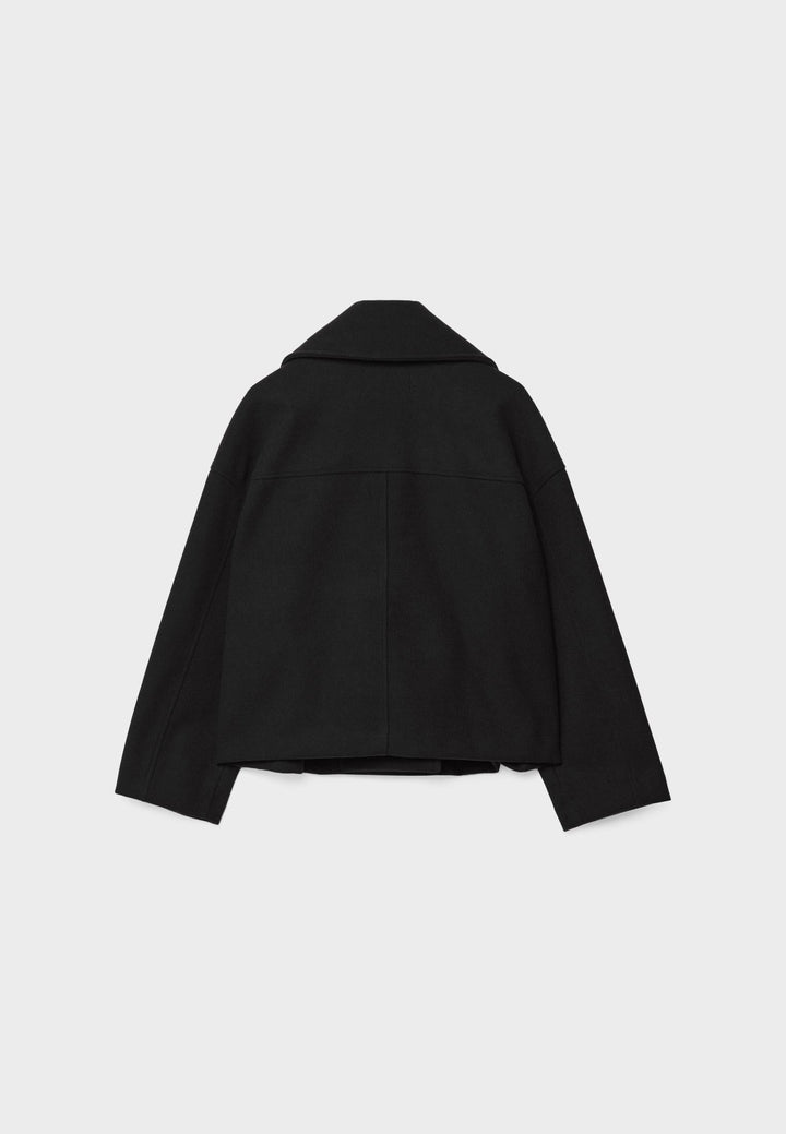 Alessyn Cropped Peacoat Jacket | Women’s Modern Layer