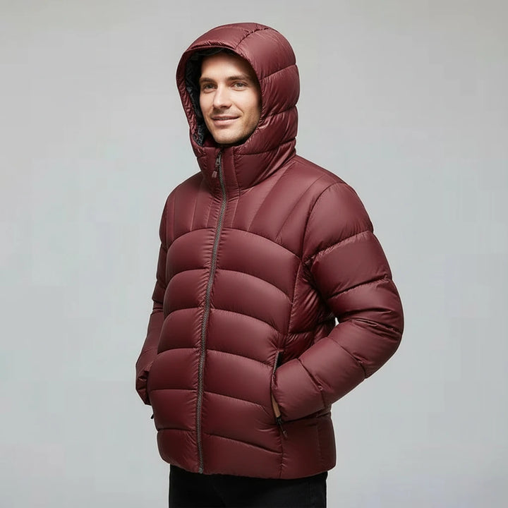 Hooded Puffer Jacket | Men’s Modern Puffer