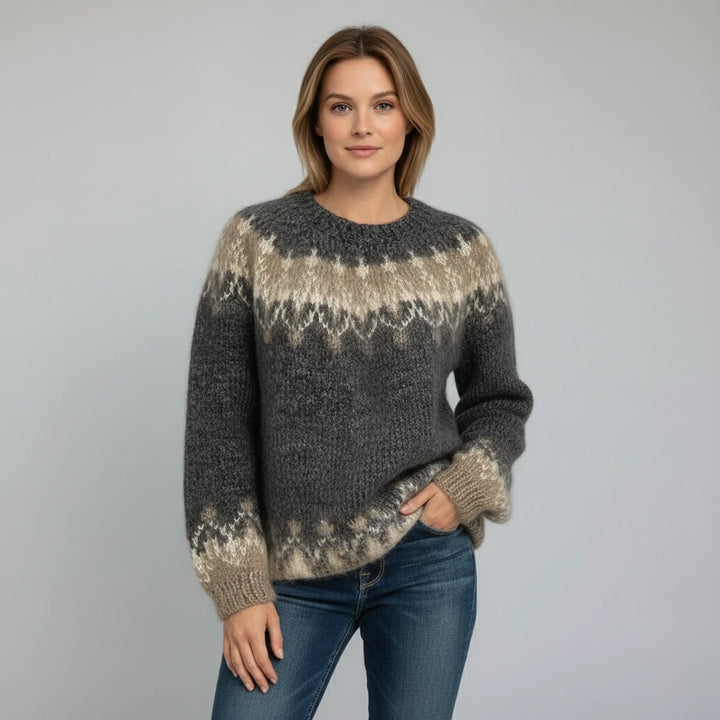 Aurèle Nordic Knit Jumper | Women’s Cosy Winter Essential
