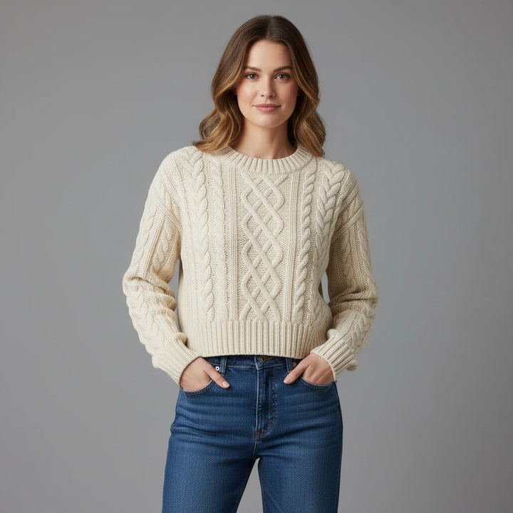Marisse Cable Sweater | Women’s Cozy Everyday Style