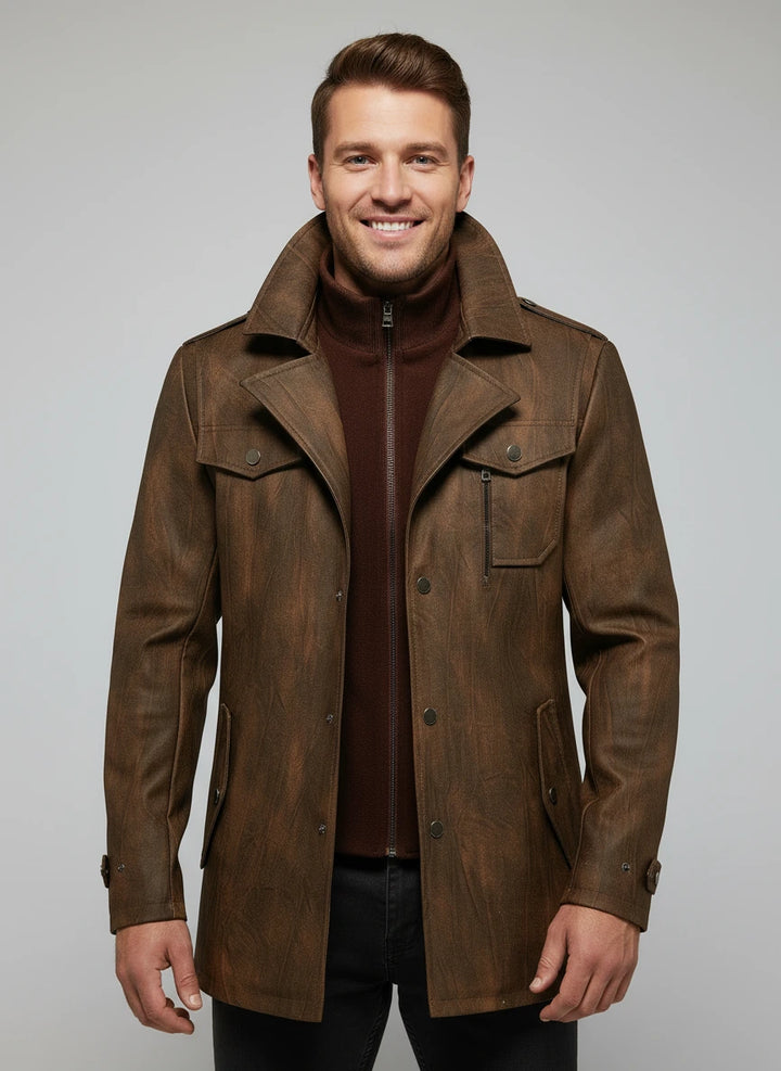 Callen Longline Field Jacket | Men’s Vintage Utility Layer