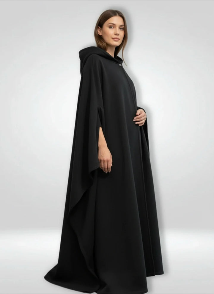 Lunessa Cozy Hooded Lounge Robe | Relaxed Winter Comfort