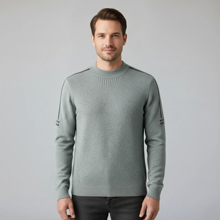Marcel Textured Knit Sweater | Men’s Modern Refined Knitwear
