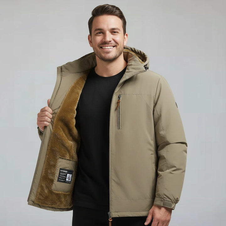 Joren Hooded Winter Jacket | Men’s All-Weather Comfort Layer