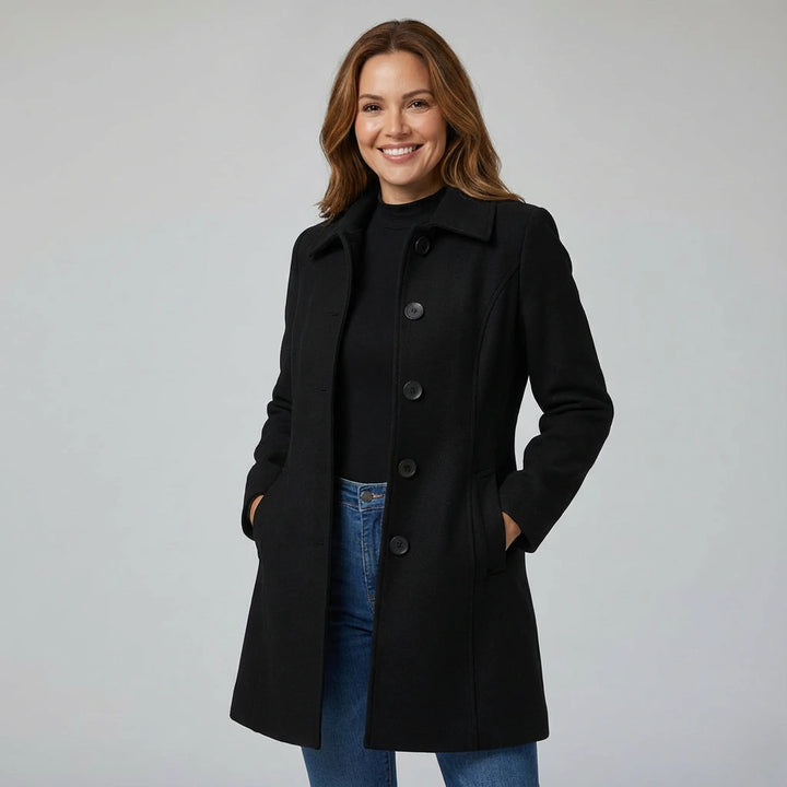 Elowen Tailored Coat | Modern Classic Outerwear