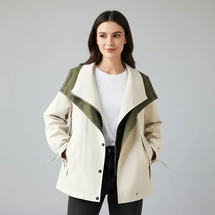 Reina Layered Jacket | Women’s Modern Relaxed Style