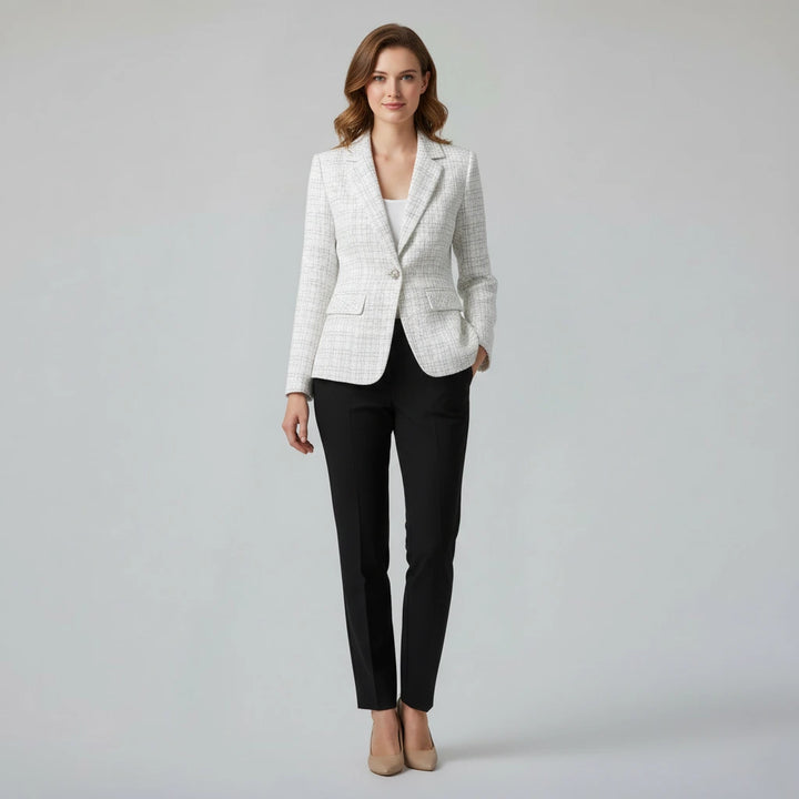 Lilienne Textured Blazer | Women’s Elegant Smart Style