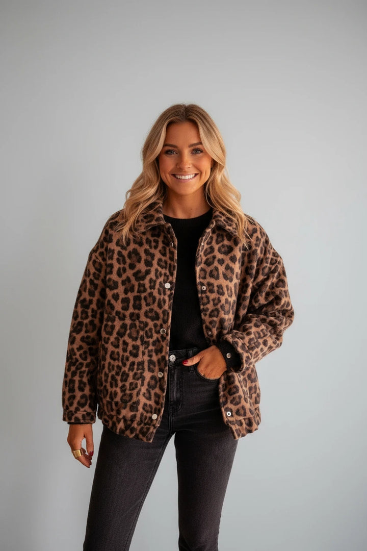 Lina Leopard Jacket | Women’s Modern Everyday Style
