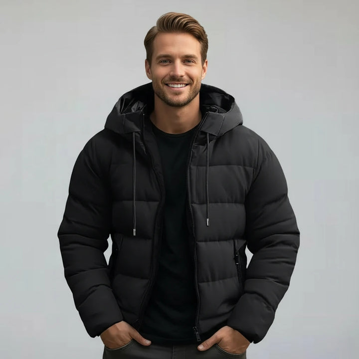 Zayden Hooded Puffer Jacket | Men’s Cold-Weather Essential