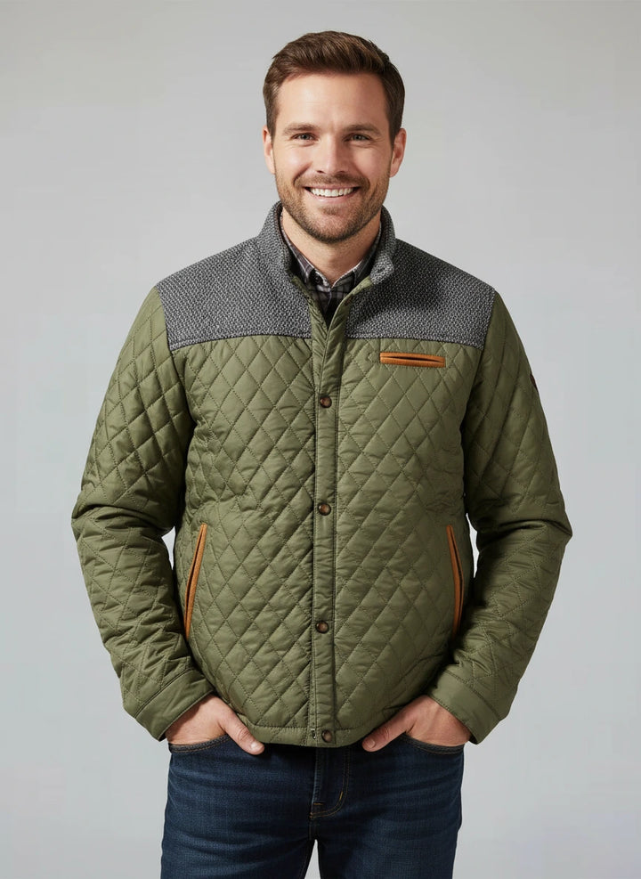 Stellan Quilted Field Jacket | Men’s Classic Outdoor Layer
