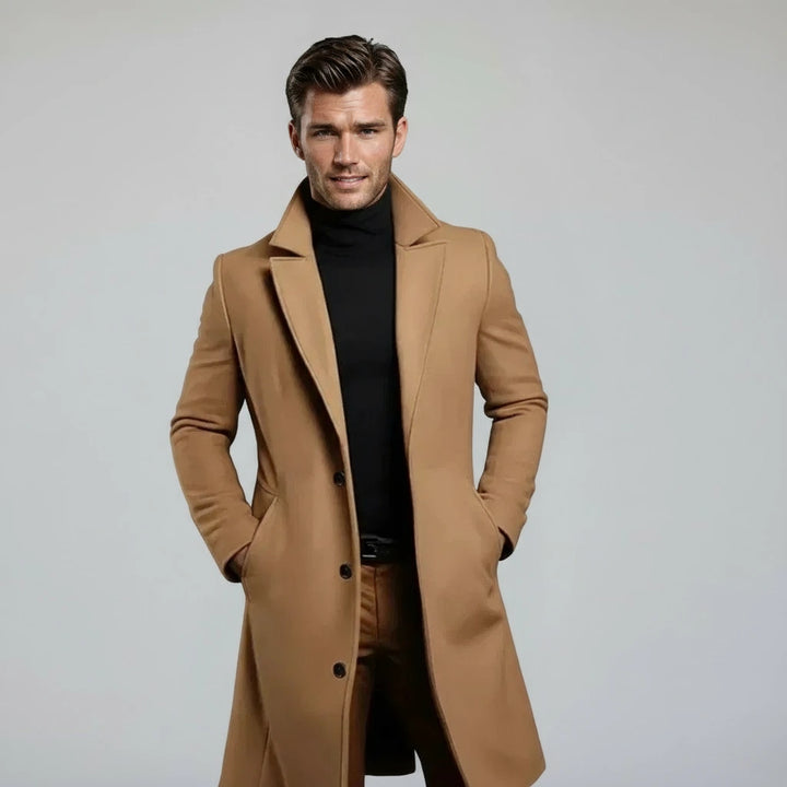 Elias Essential Overcoat | Modern Refined Style