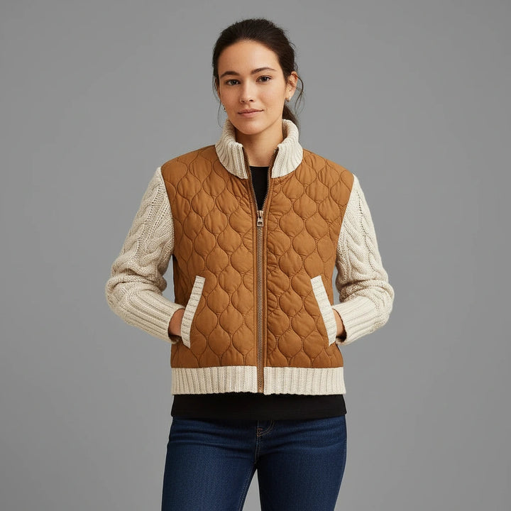 Sofia Hybrid Knit Jacket | Women’s Modern Cozy Layer