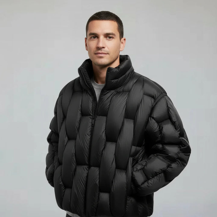 Woven Puffer Jacket | Men’s All-Season Puffer