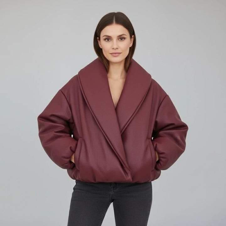 Marcelline Wrap Puff Jacket | Women’s Modern Street Style