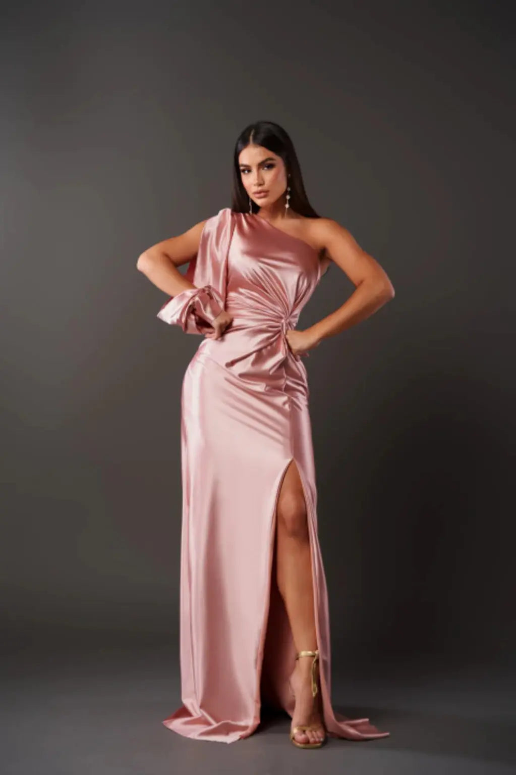 Seraphine One-Shoulder Evening Gown | Elegant Occasion Wear