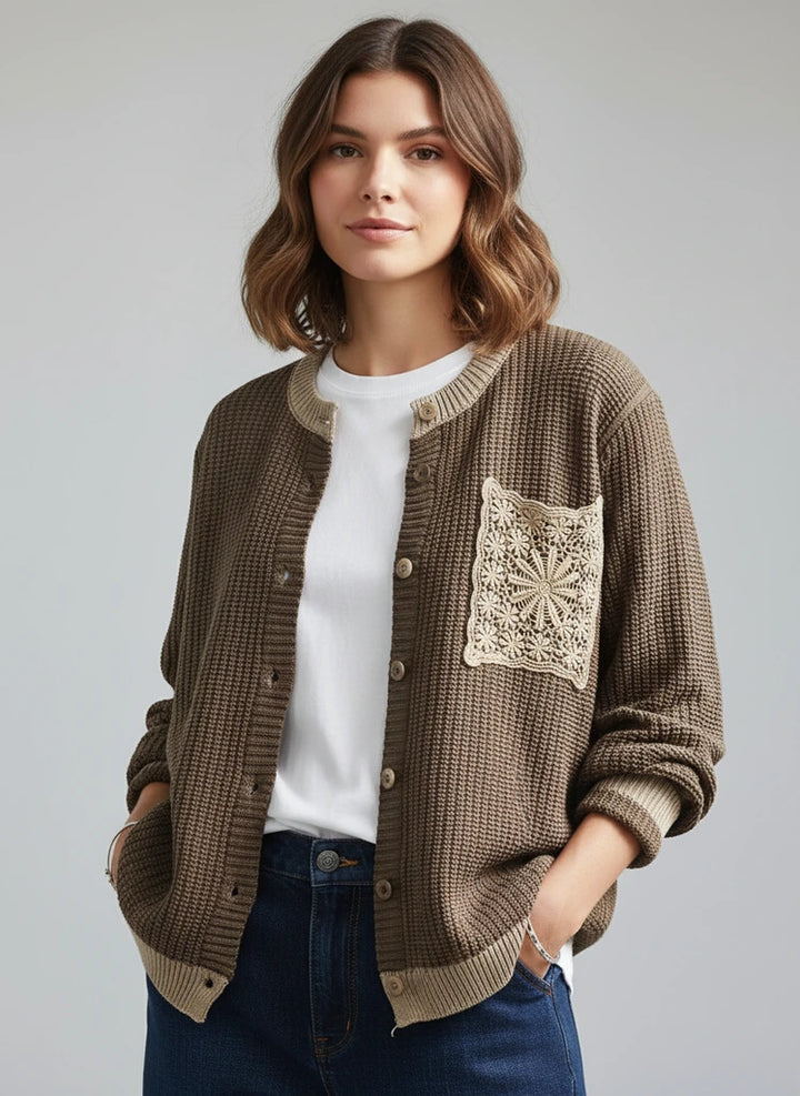 Havina Textured Knit Cardigan | Relaxed Boho Layer