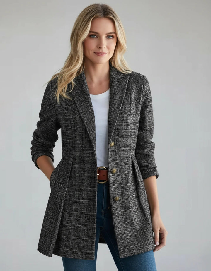 Women’s Textured Button Blazer | Refined Everyday Outerwear