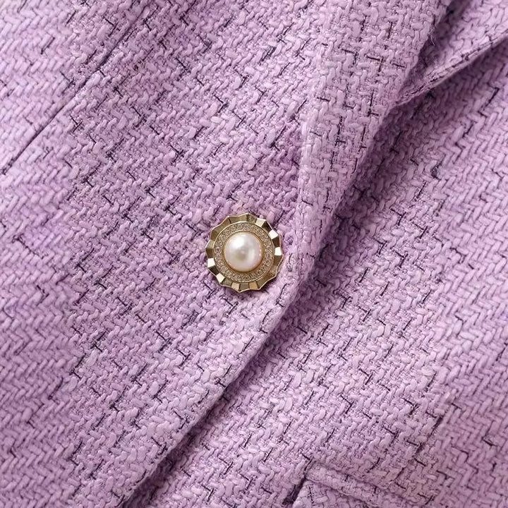 Lilienne Textured Blazer | Women’s Elegant Smart Style