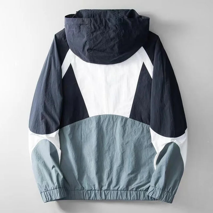 Men’s Colourblock Windbreaker | Casual Streetwear Jacket