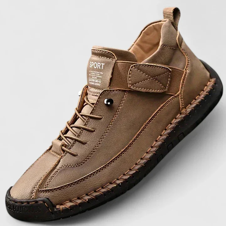 Orthopaedic Stitched Strap High-Top Sneakers
