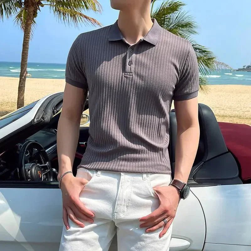 Kian | Effortless Summer Polo Shirt - LXNDON