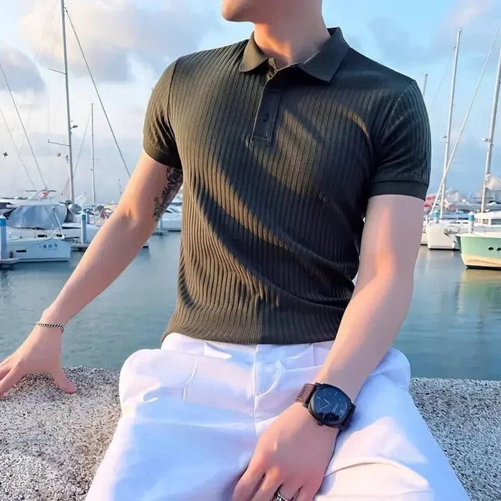 Kian | Effortless Summer Polo Shirt - LXNDON