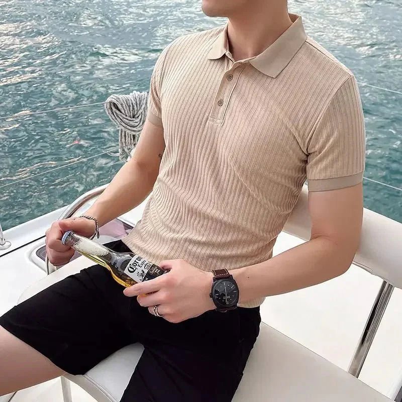 Kian | Effortless Summer Polo Shirt - LXNDON
