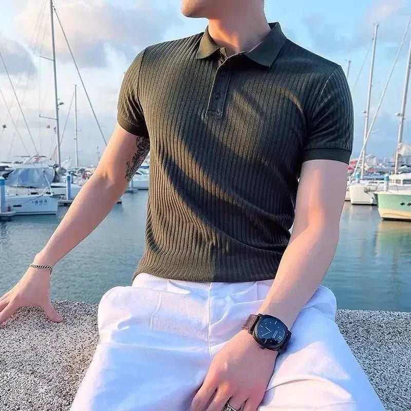 Kian | Effortless Summer Polo Shirt - LXNDON