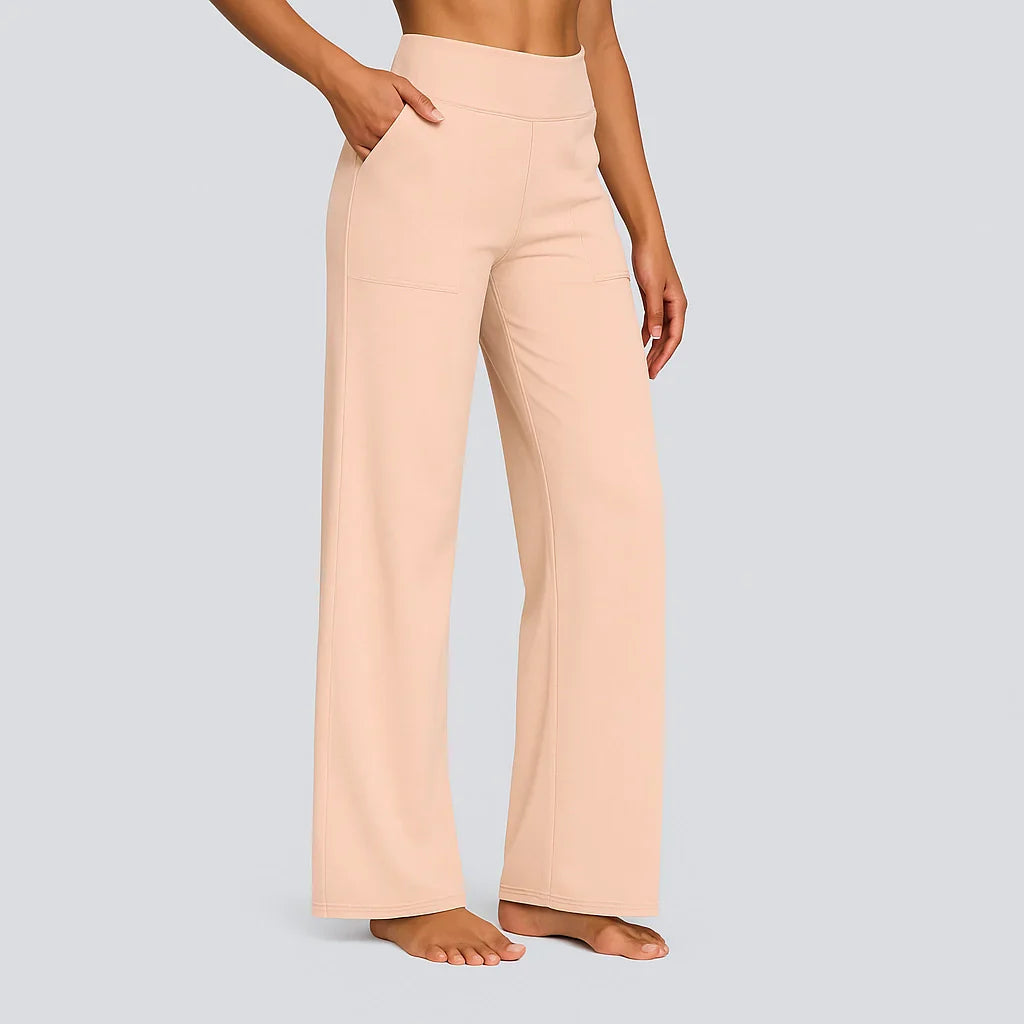 Alex High-Waist Flow Pants | Women’s Sleek Everyday Wear