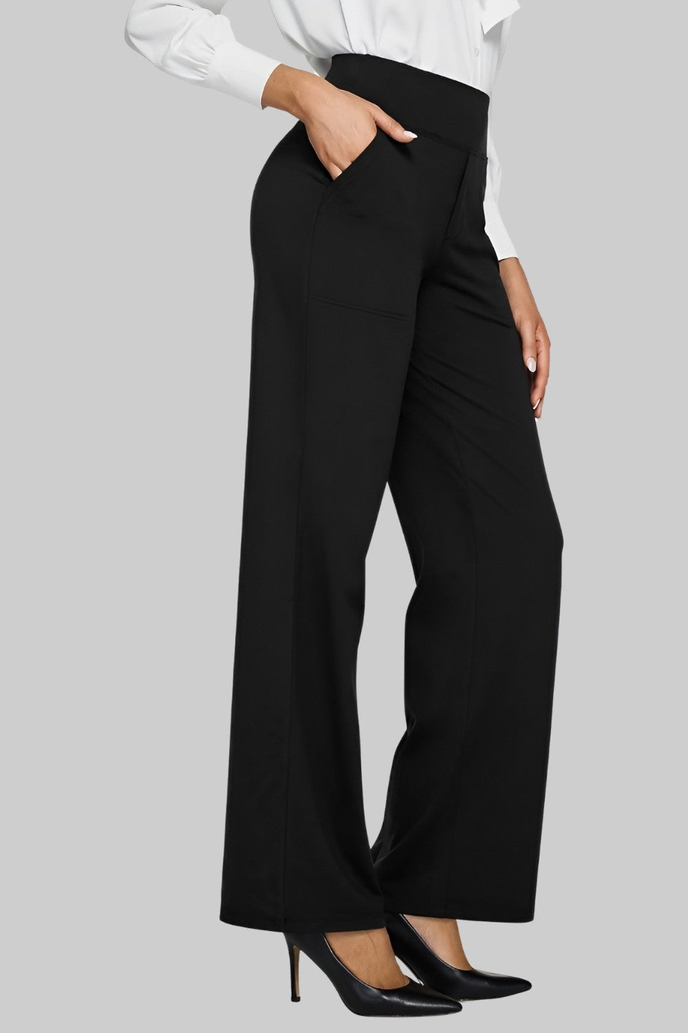 Alex High-Waist Flow Pants | Women’s Sleek Everyday Wear
