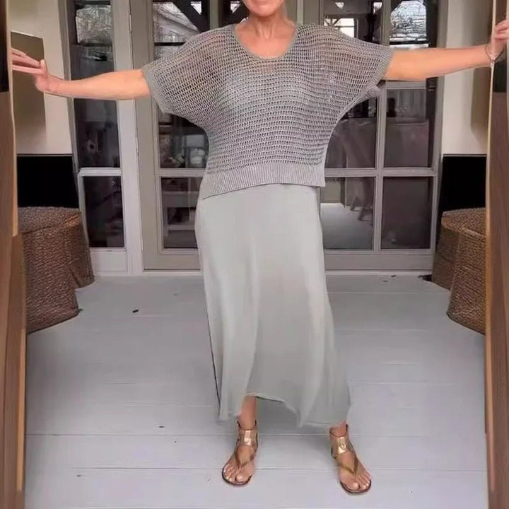 Lenora | Relaxed Knit Two - Piece Set - LXNDON