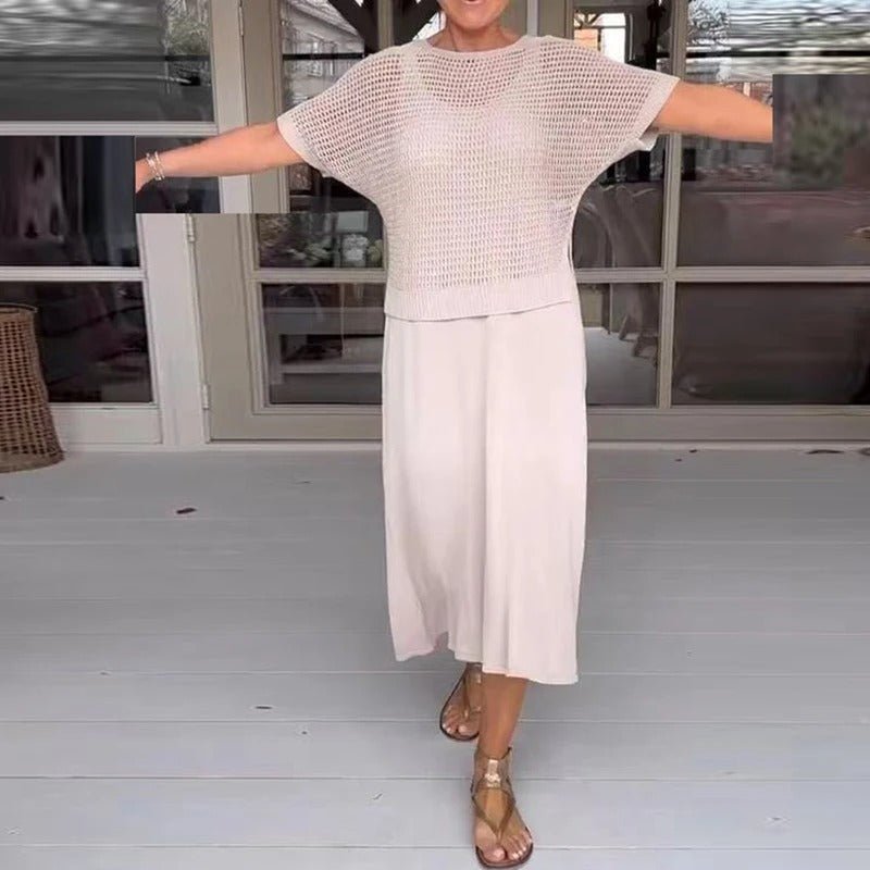 Lenora | Relaxed Knit Two - Piece Set - LXNDON