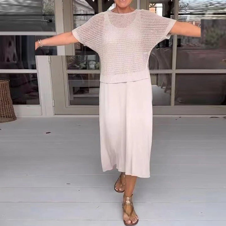 Lenora | Relaxed Knit Two - Piece Set - LXNDON