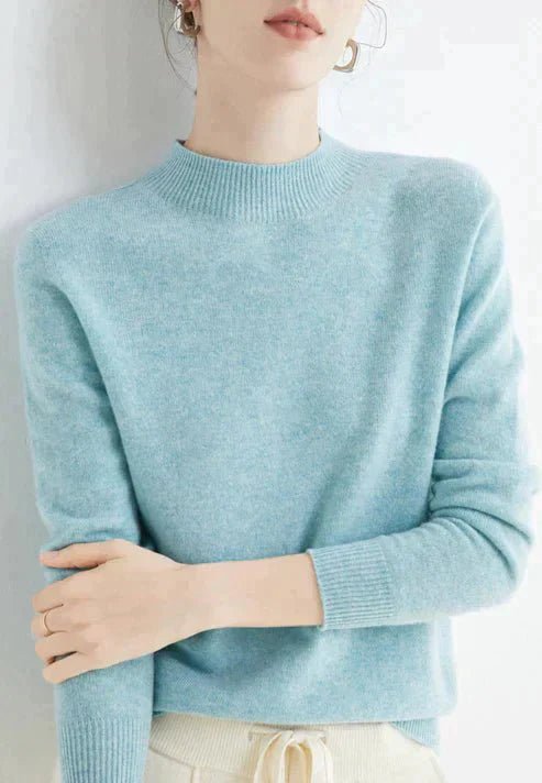Maelle | Elegant Minimalist Knit Sweater - LXNDON