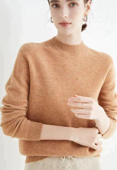 Maelle | Elegant Minimalist Knit Sweater - LXNDON