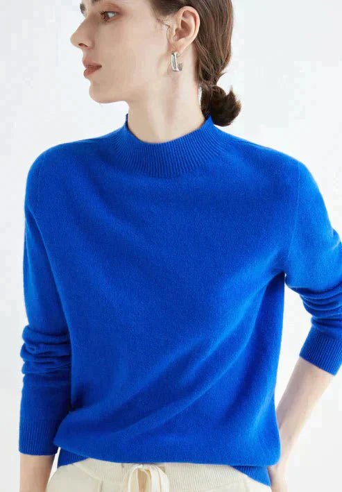 Maelle | Elegant Minimalist Knit Sweater - LXNDON