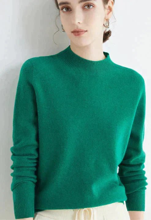 Maelle | Elegant Minimalist Knit Sweater - LXNDON