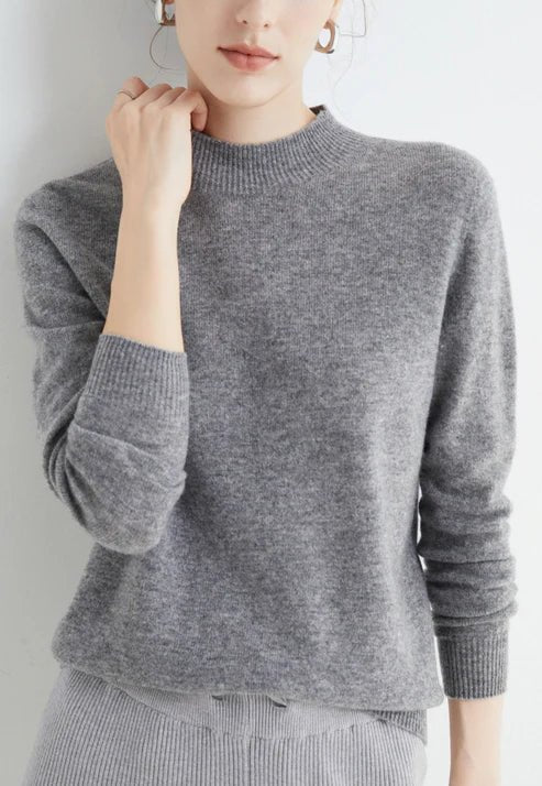 Maelle | Elegant Minimalist Knit Sweater - LXNDON