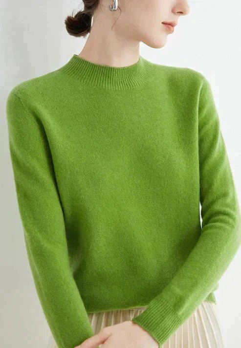 Maelle | Elegant Minimalist Knit Sweater - LXNDON