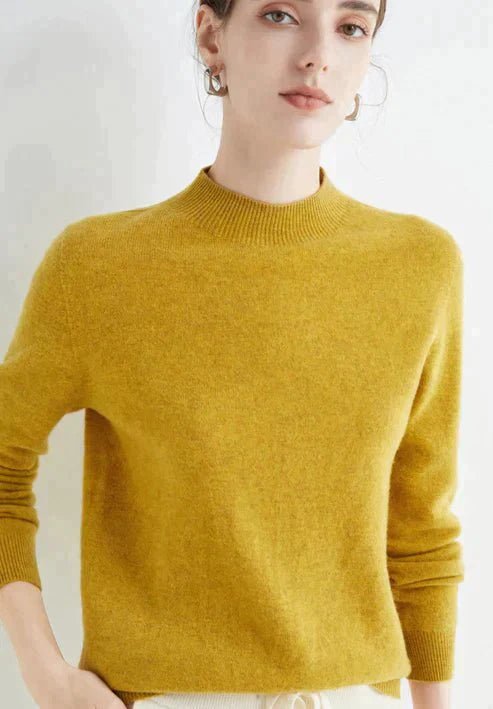 Maelle | Elegant Minimalist Knit Sweater - LXNDON