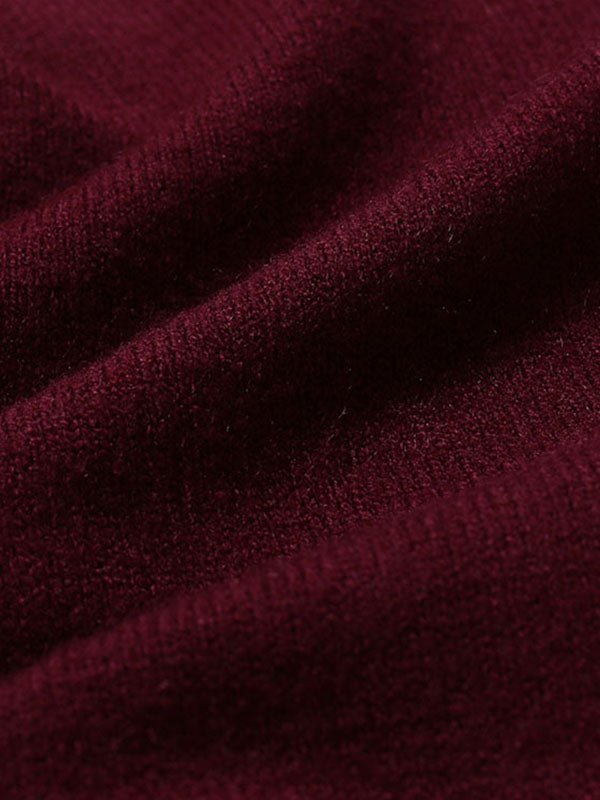 Men's Basic Solid Turtleneck Sweater - LXNDON