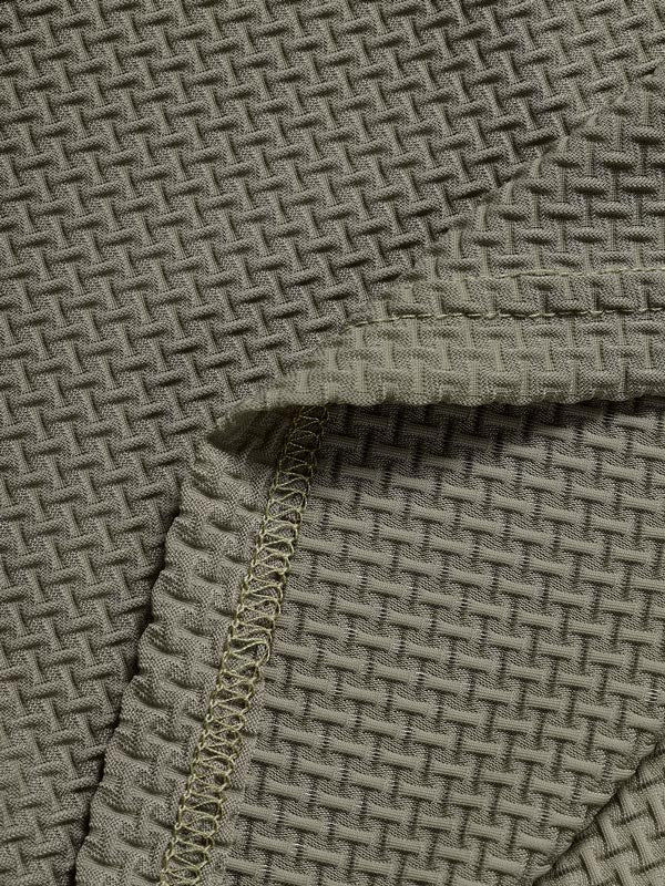 Men's comfortable textured T-shirt casual shorts set - LXNDON