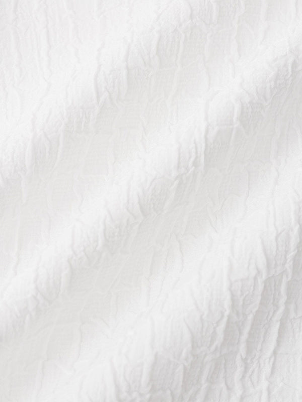 Men's irregular texture striped solid color casual short - sleeved shirt - LXNDONSKU_1753277743771_20